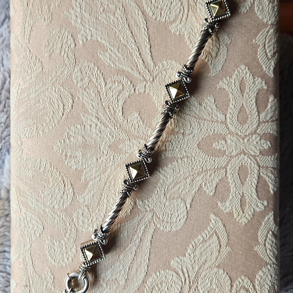 Vintage Menegatti |  Cable Bracelet - Picture 7 of 10
